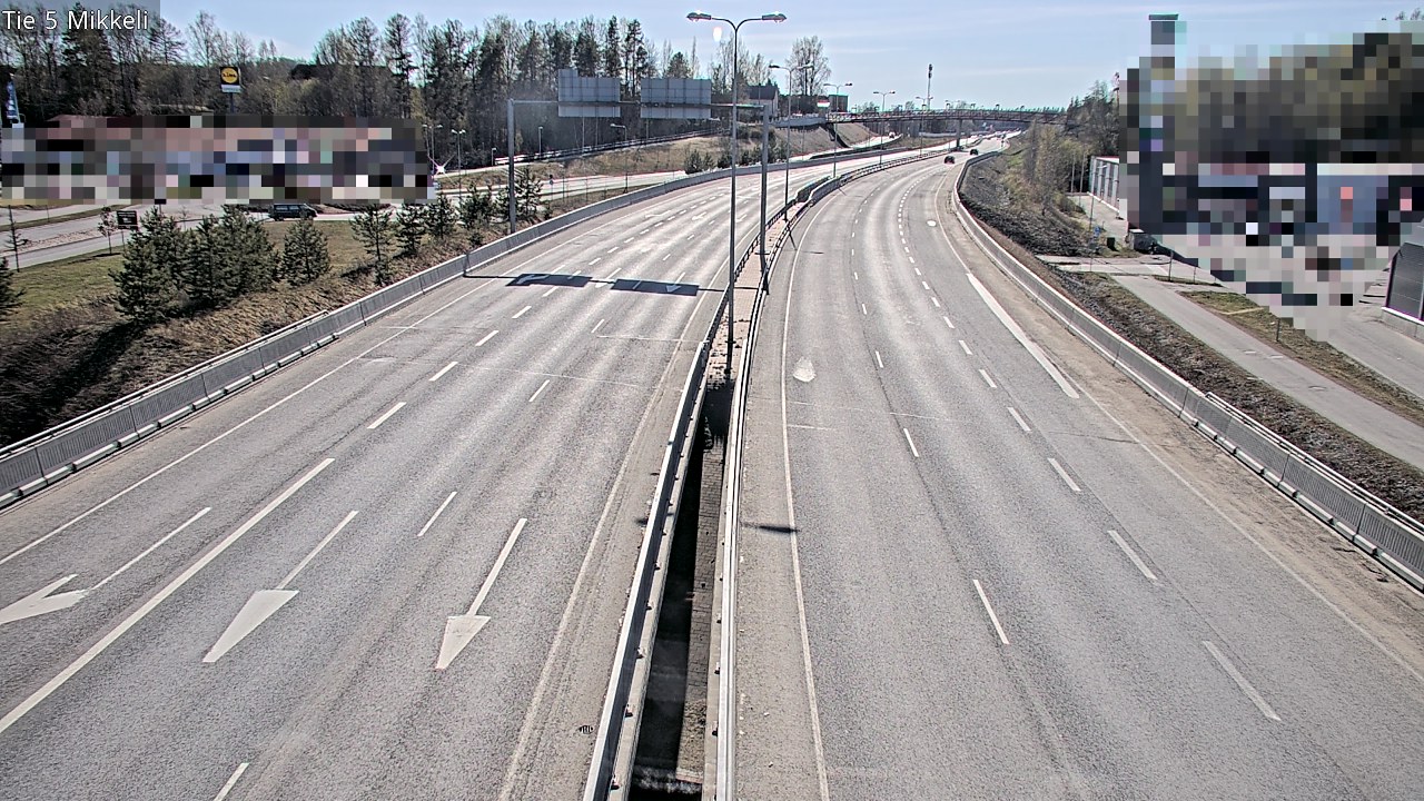 Weather Camera Image Road 5 Mikkeli, Mikkeli, Etelä-Savo