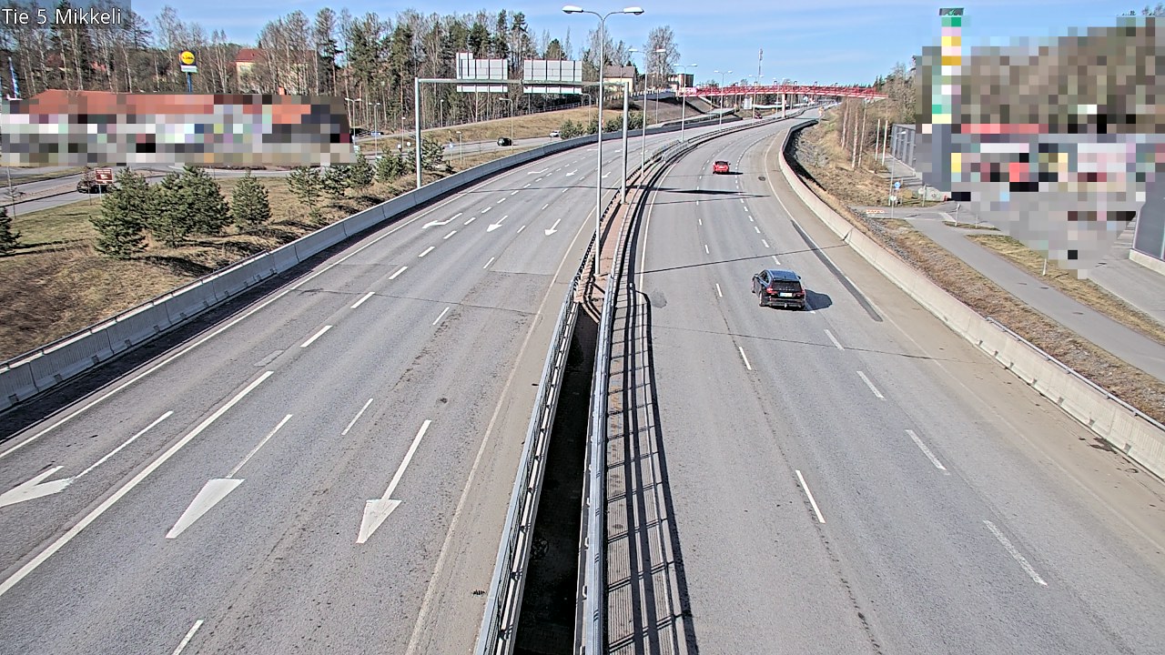 Weather Camera Image Road 5 Mikkeli, Mikkeli, Etelä-Savo