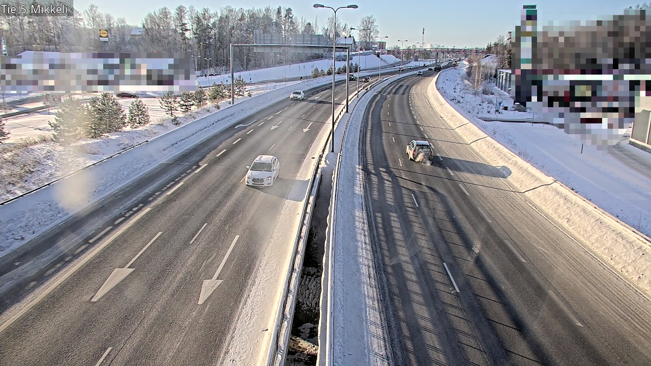 Weather Camera Image Road 5 Mikkeli, Mikkeli, Etelä-Savo