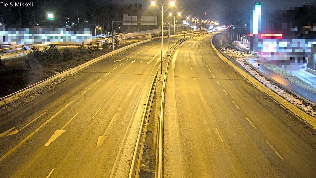 Weather Camera Image Road 5 Mikkeli, Mikkeli, Etelä-Savo
