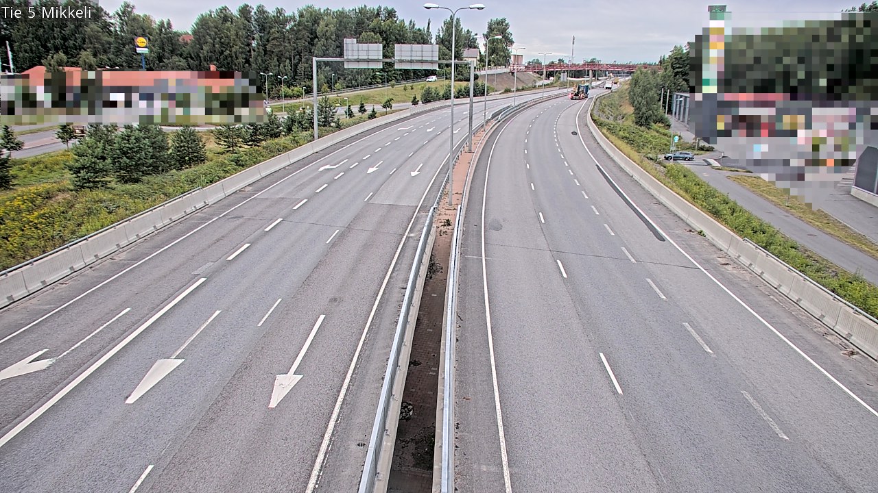 Weather Camera Image Road 5 Mikkeli, Mikkeli, Etelä-Savo