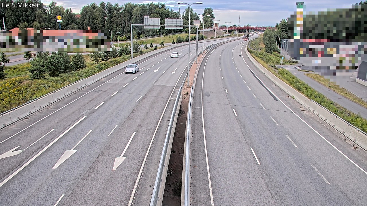 Weather Camera Image Road 5 Mikkeli, Mikkeli, Etelä-Savo