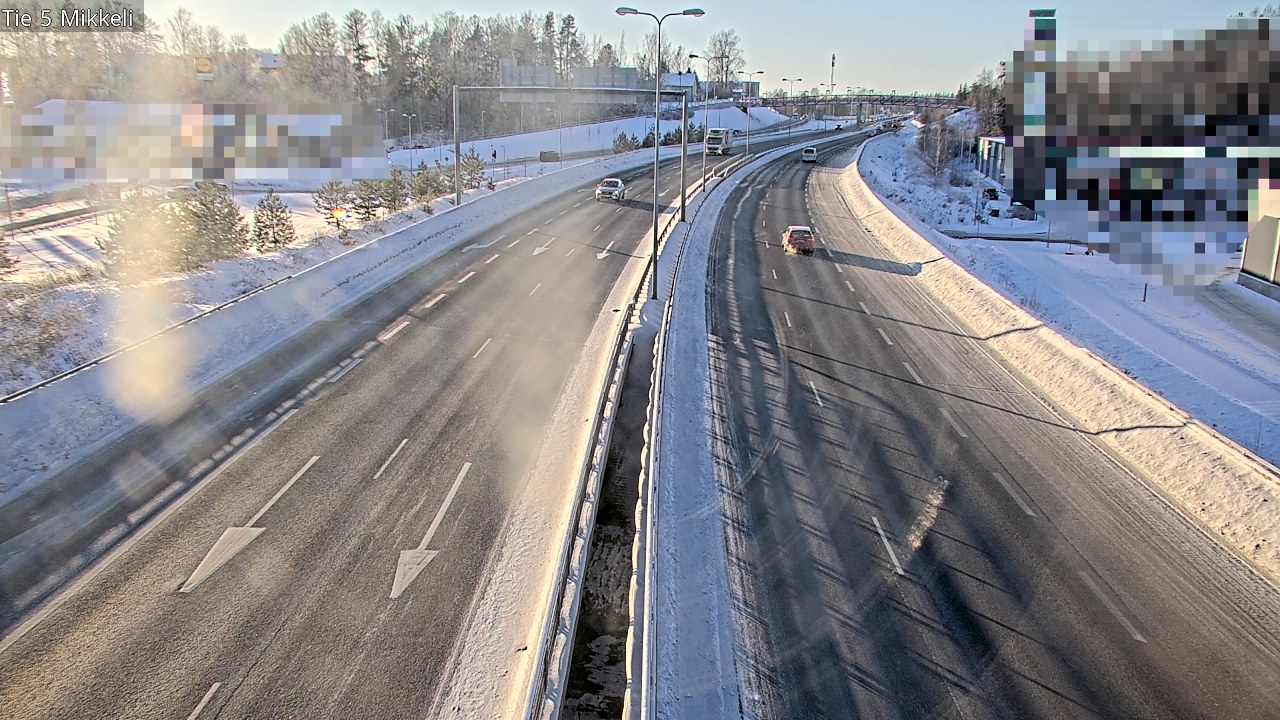 Weather Camera Image Road 5 Mikkeli, Mikkeli, Etelä-Savo