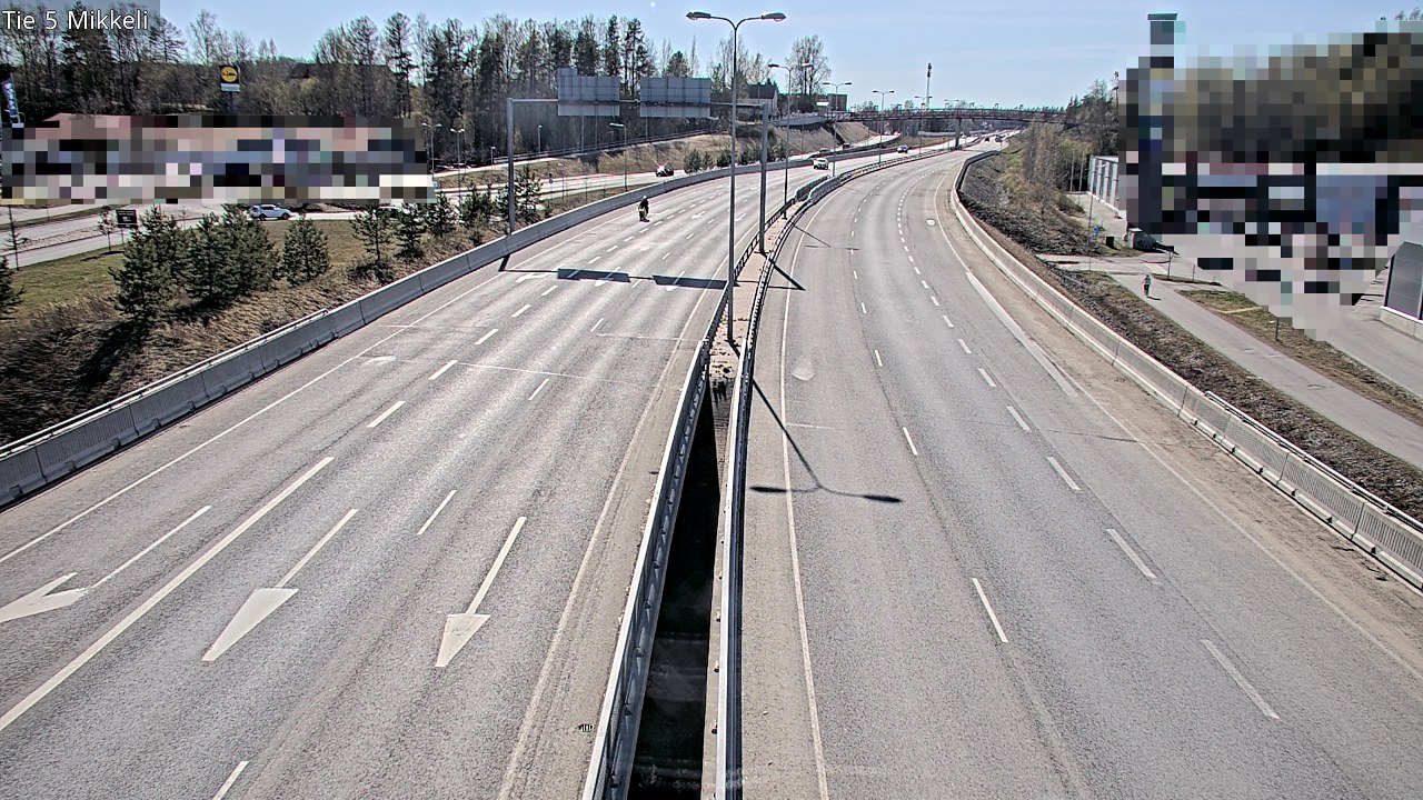 Weather Camera Image Road 5 Mikkeli, Mikkeli, Etelä-Savo