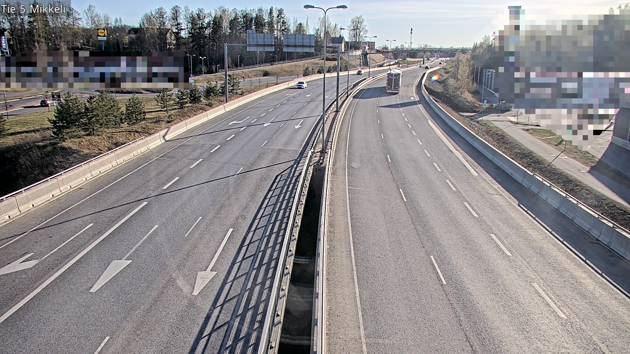 Weather Camera Image Road 5 Mikkeli, Mikkeli, Etelä-Savo