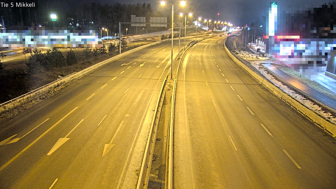 Weather Camera Image Road 5 Mikkeli, Mikkeli, Etelä-Savo