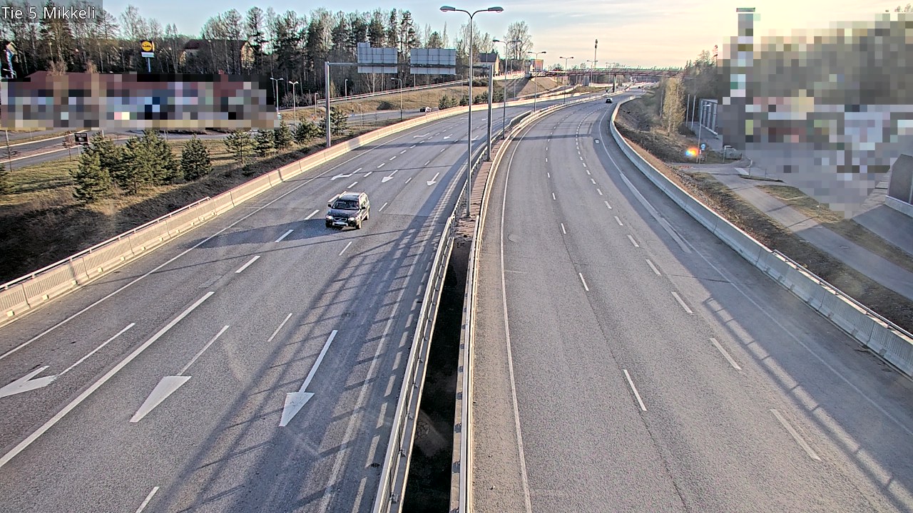 Weather Camera Image Road 5 Mikkeli, Mikkeli, Etelä-Savo