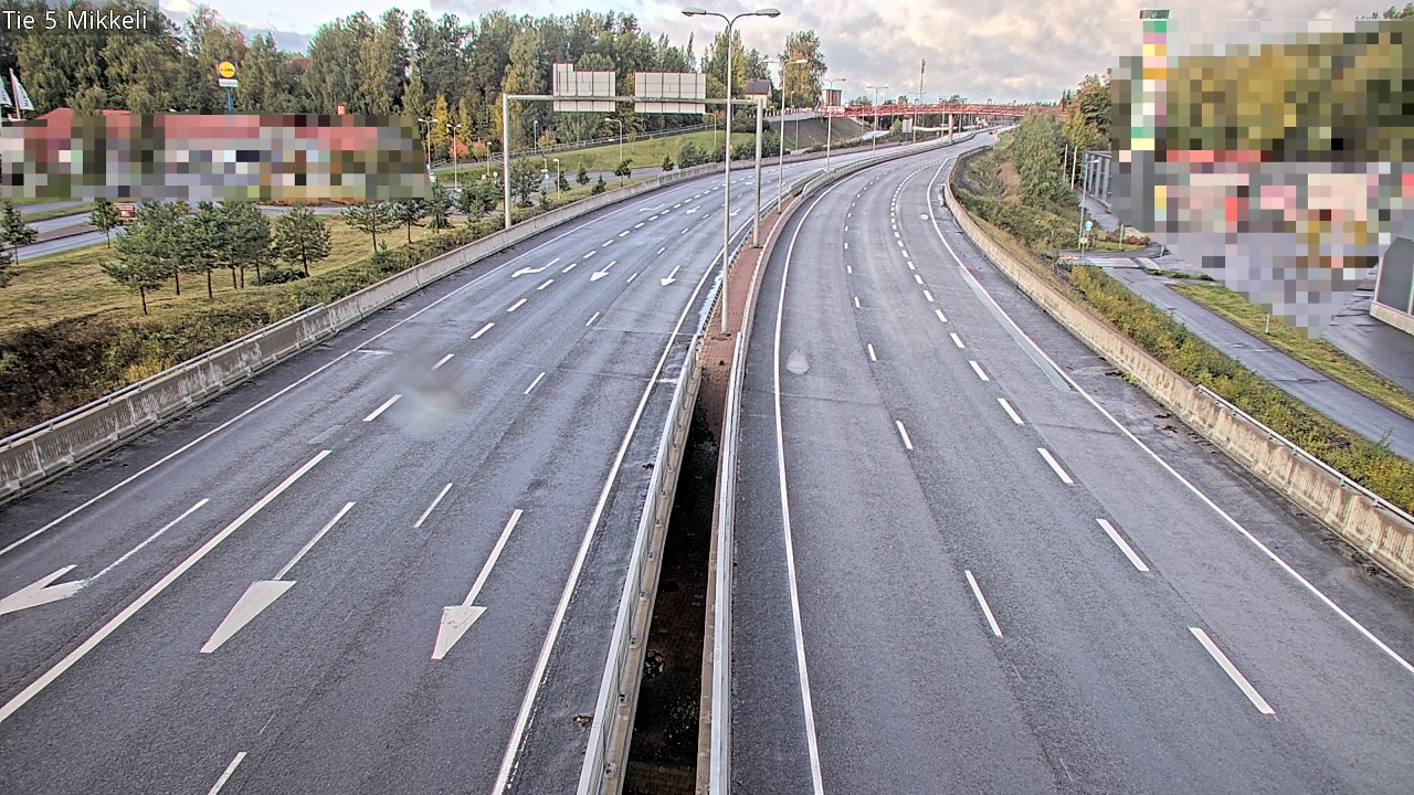Weather Camera Image Road 5 Mikkeli, Mikkeli, Etelä-Savo