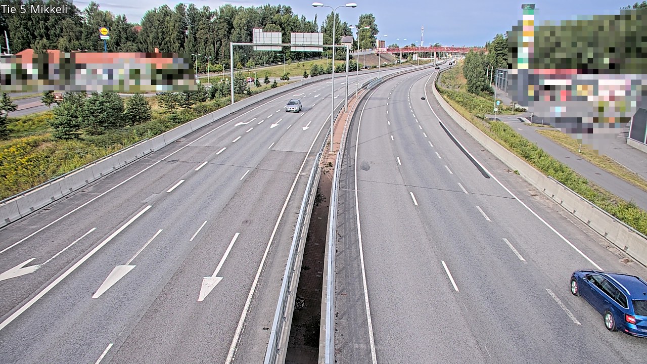 Weather Camera Image Road 5 Mikkeli, Mikkeli, Etelä-Savo