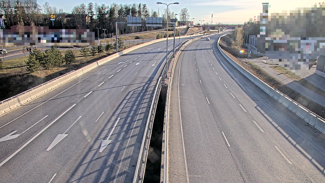 Weather Camera Image Road 5 Mikkeli, Mikkeli, Etelä-Savo