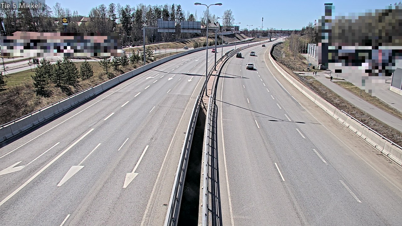 Weather Camera Image Road 5 Mikkeli, Mikkeli, Etelä-Savo