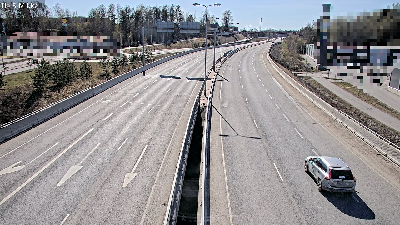 Weather Camera Image Road 5 Mikkeli, Mikkeli, Etelä-Savo