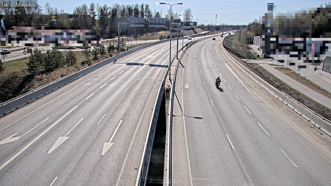 Weather Camera Image Road 5 Mikkeli, Mikkeli, Etelä-Savo
