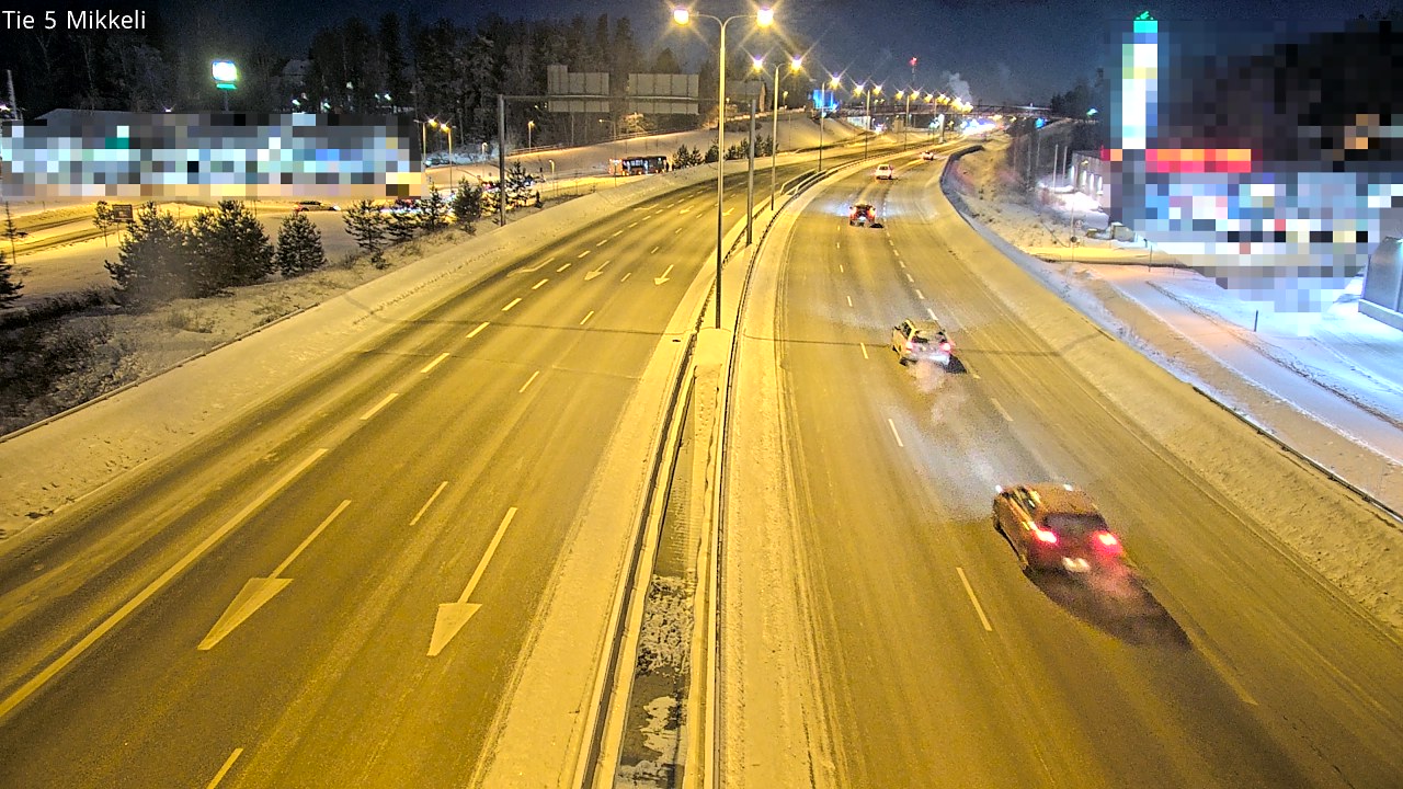 Weather Camera Image Road 5 Mikkeli, Mikkeli, Etelä-Savo