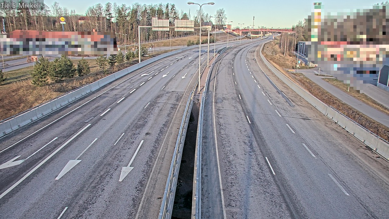 Weather Camera Image Road 5 Mikkeli, Mikkeli, Etelä-Savo