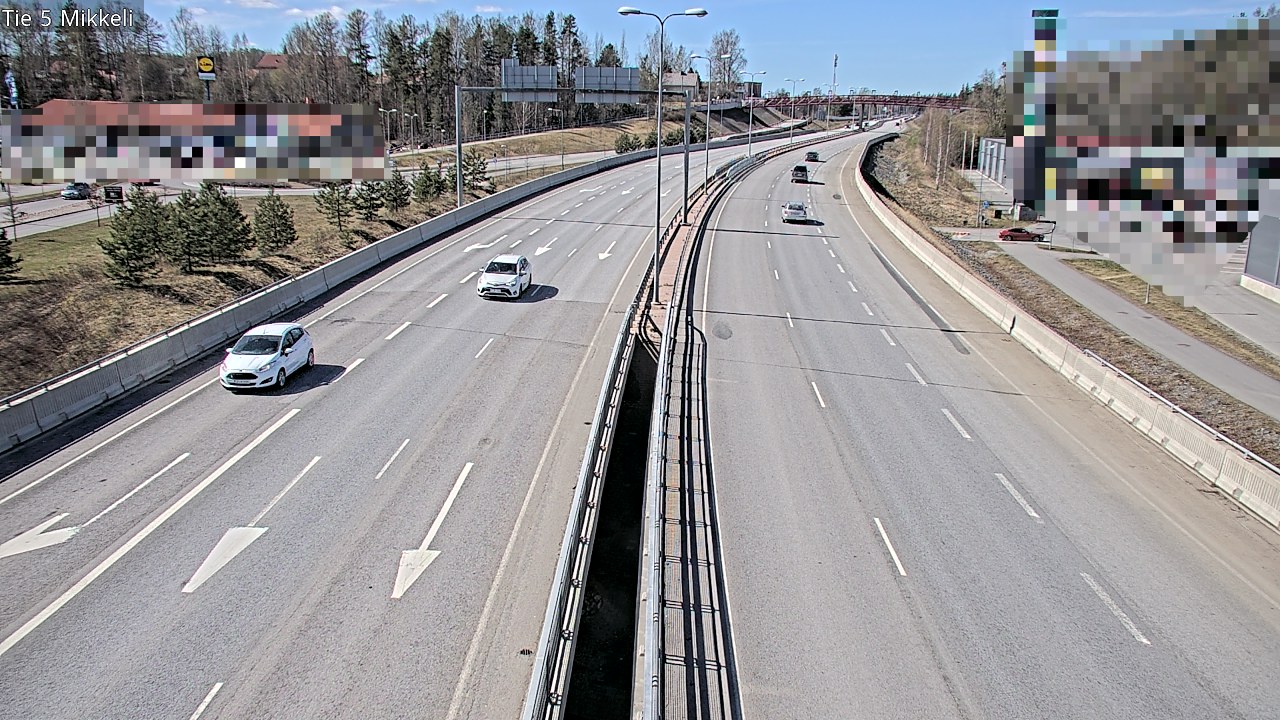 Weather Camera Image Road 5 Mikkeli, Mikkeli, Etelä-Savo