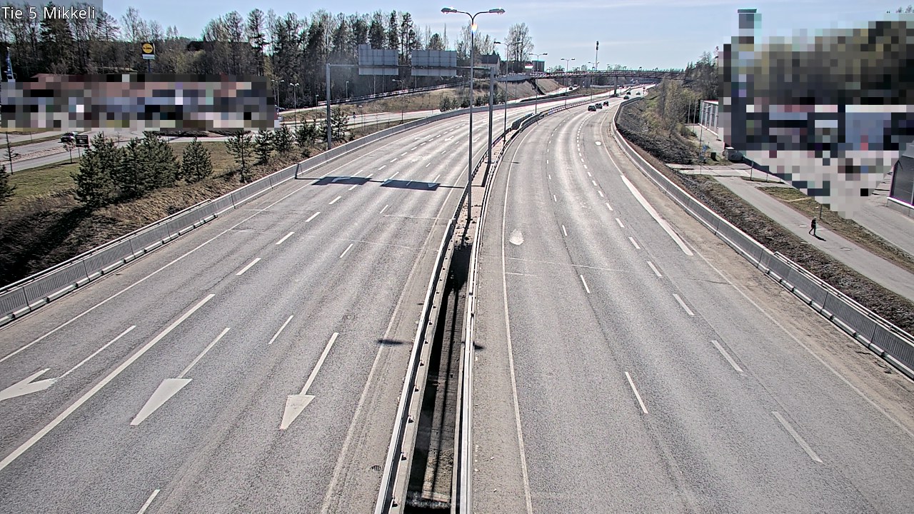 Weather Camera Image Road 5 Mikkeli, Mikkeli, Etelä-Savo