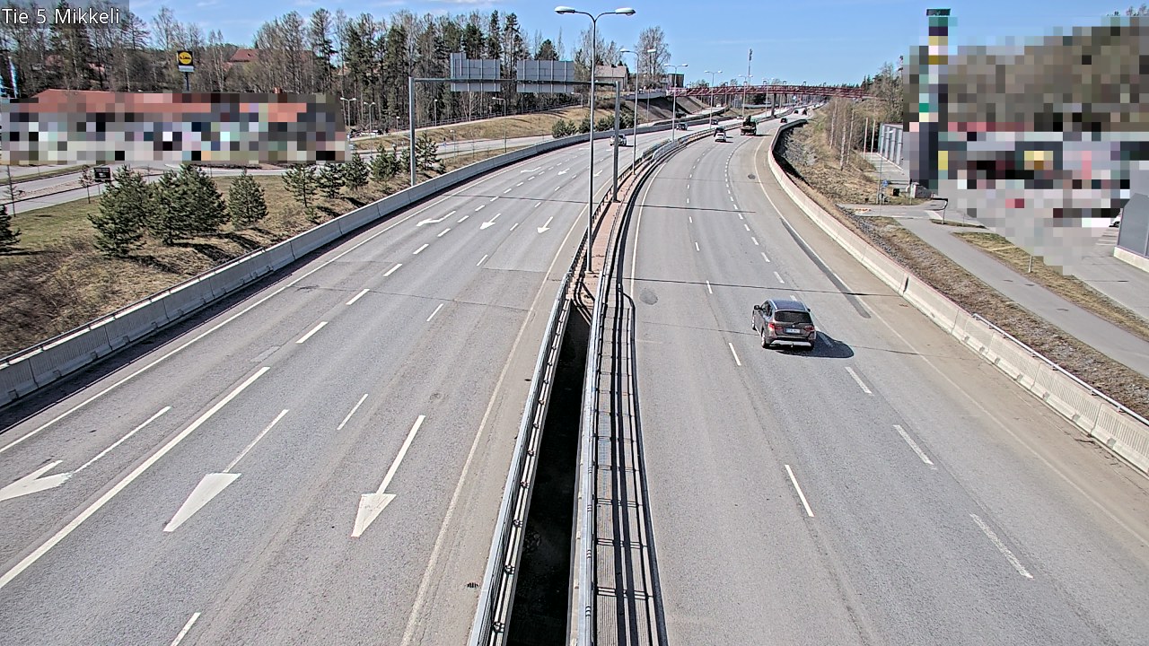 Weather Camera Image Road 5 Mikkeli, Mikkeli, Etelä-Savo