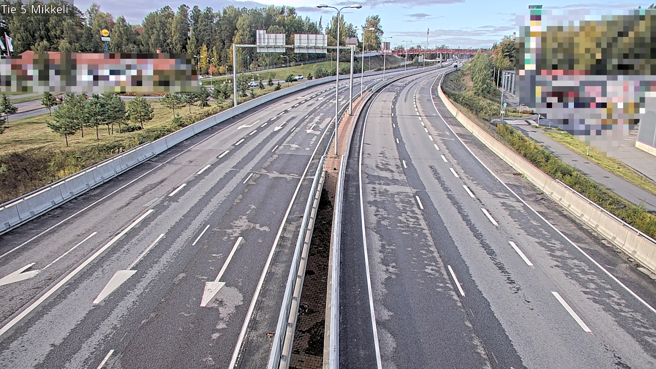 Weather Camera Image Road 5 Mikkeli, Mikkeli, Etelä-Savo