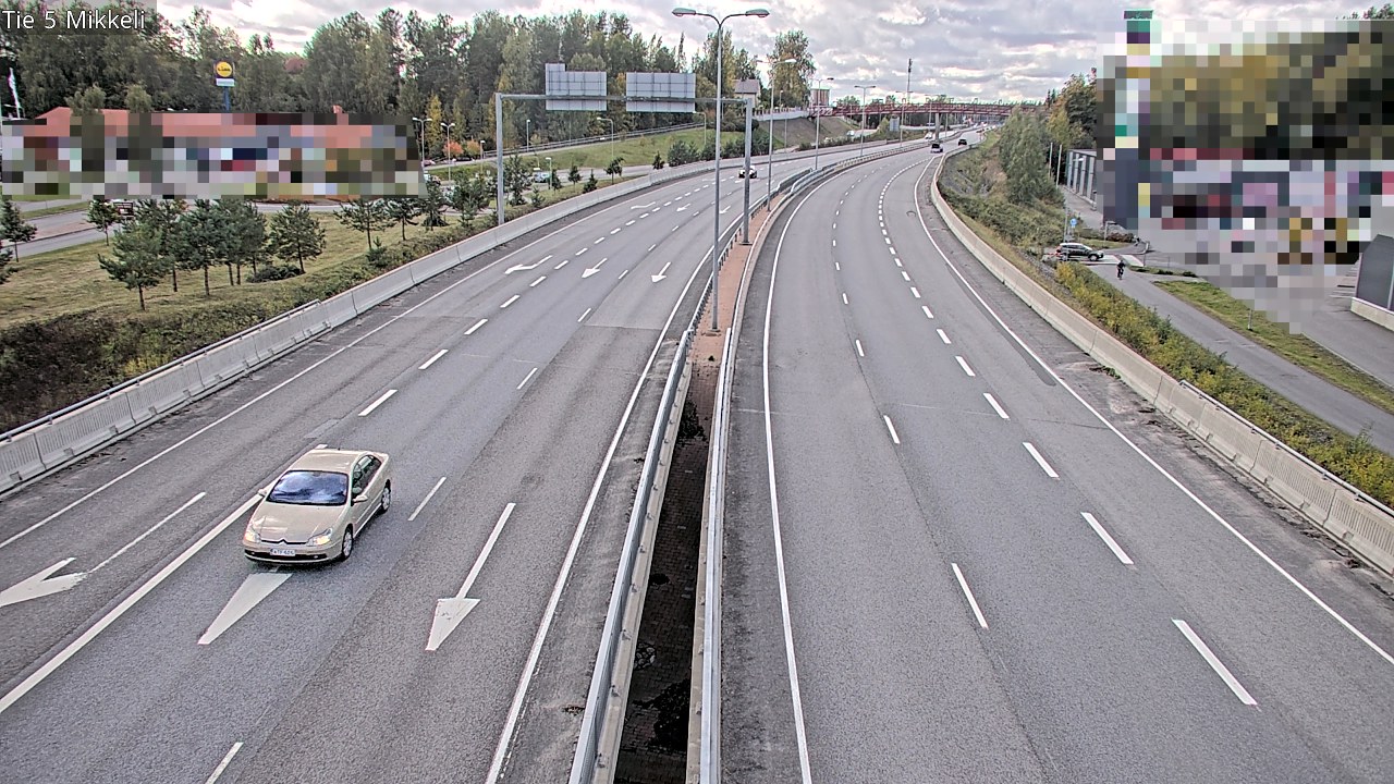 Weather Camera Image Road 5 Mikkeli, Mikkeli, Etelä-Savo