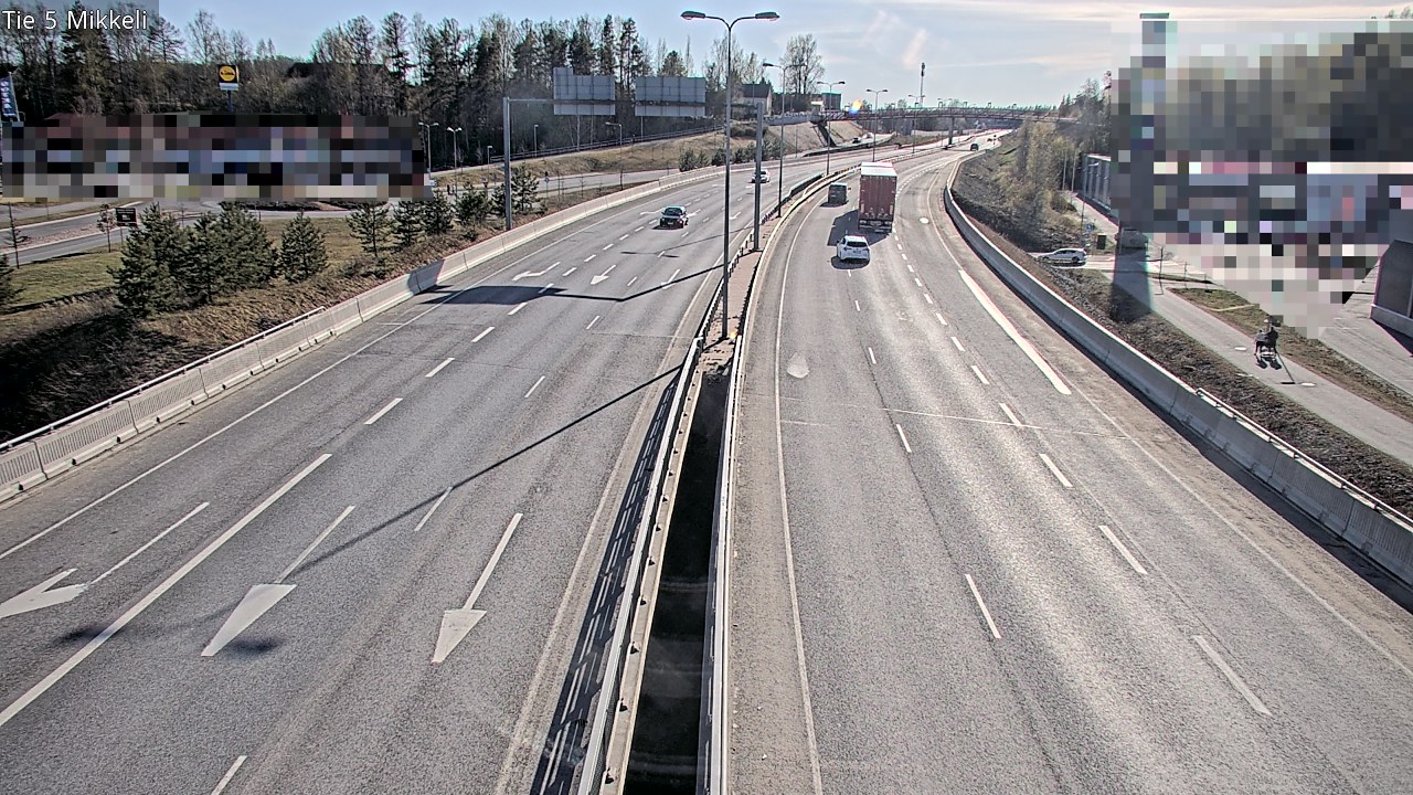 Weather Camera Image Road 5 Mikkeli, Mikkeli, Etelä-Savo