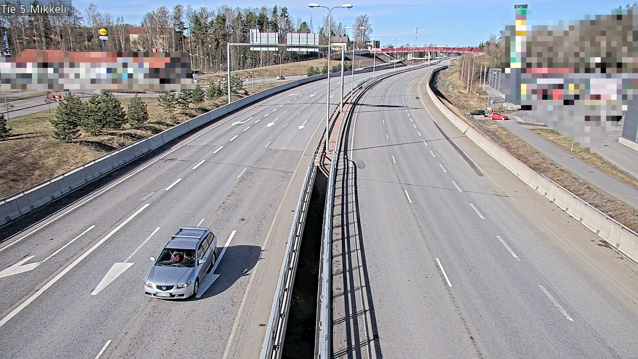 Weather Camera Image Road 5 Mikkeli, Mikkeli, Etelä-Savo