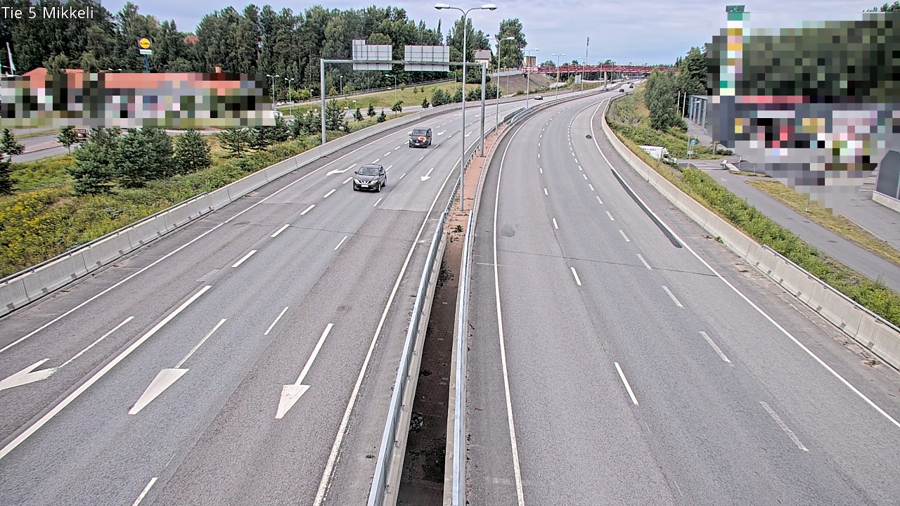 Weather Camera Image Road 5 Mikkeli, Mikkeli, Etelä-Savo