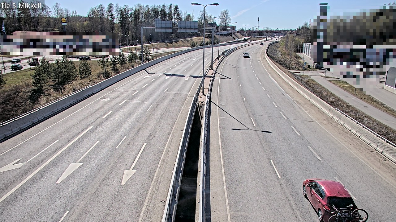 Weather Camera Image Road 5 Mikkeli, Mikkeli, Etelä-Savo
