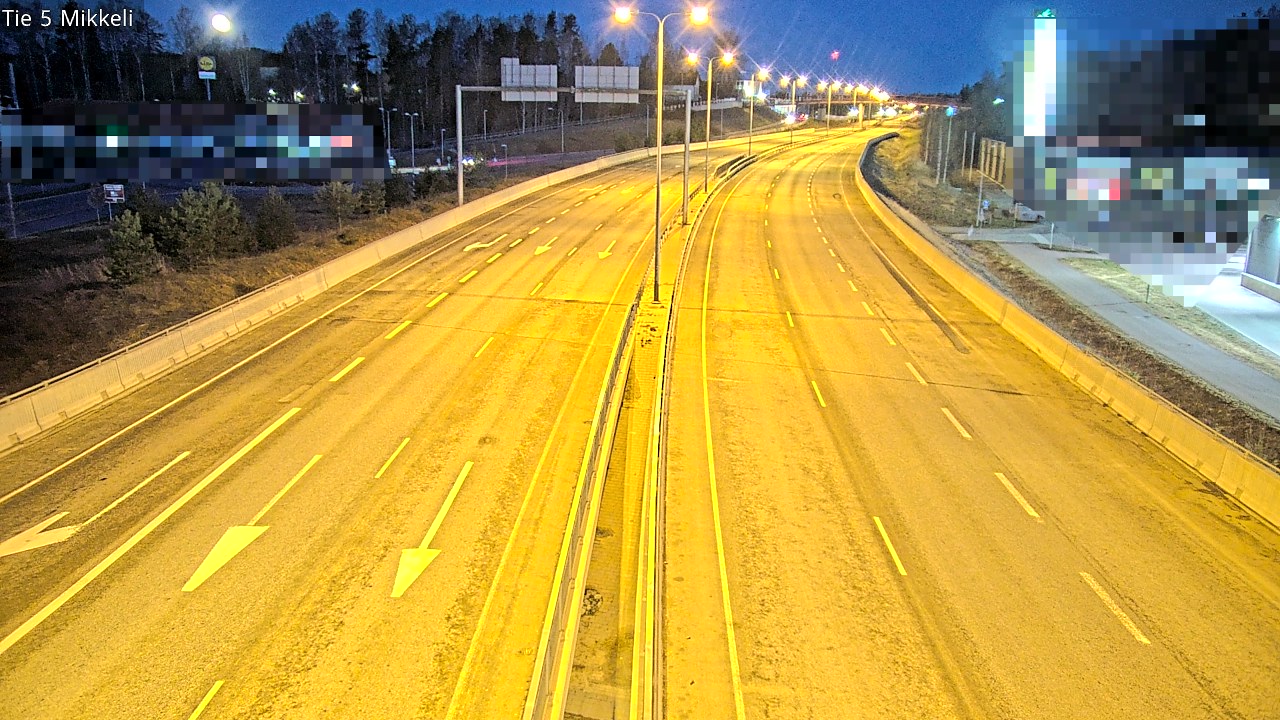 Weather Camera Image Road 5 Mikkeli, Mikkeli, Etelä-Savo