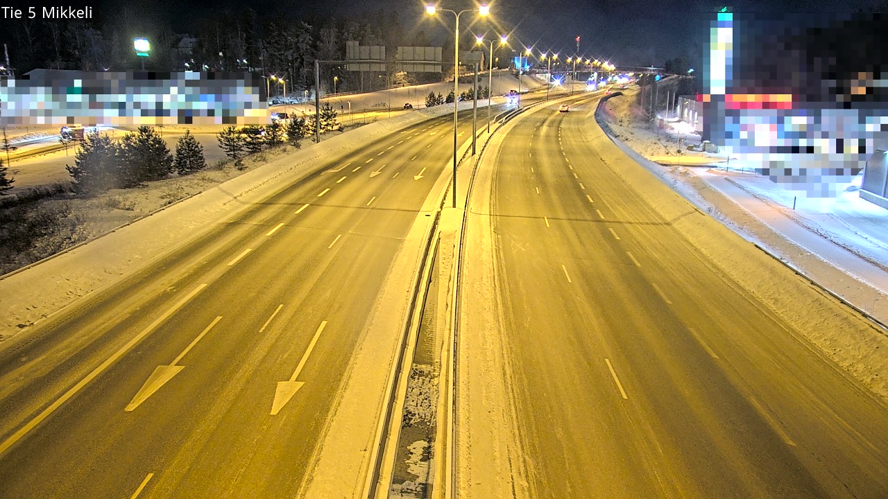 Weather Camera Image Road 5 Mikkeli, Mikkeli, Etelä-Savo