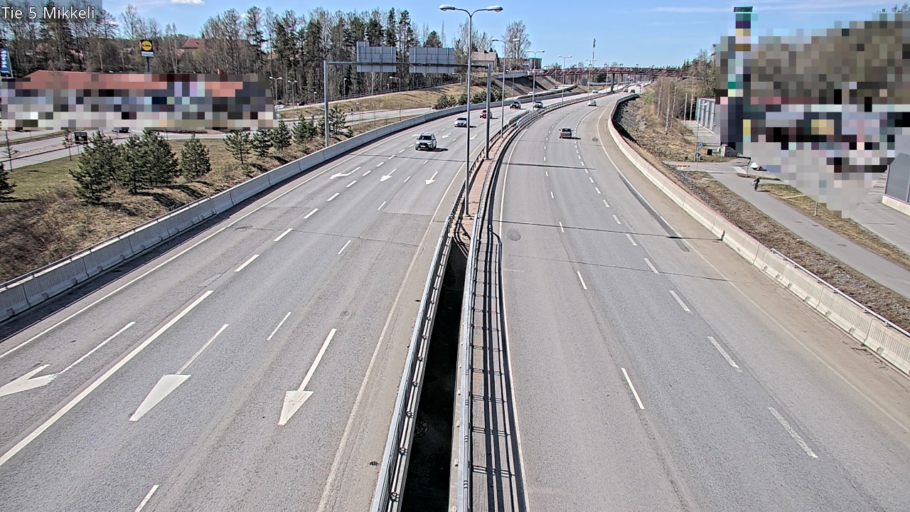 Weather Camera Image Road 5 Mikkeli, Mikkeli, Etelä-Savo