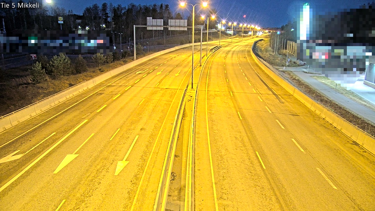 Weather Camera Image Road 5 Mikkeli, Mikkeli, Etelä-Savo