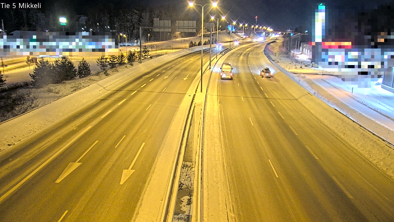 Weather Camera Image Road 5 Mikkeli, Mikkeli, Etelä-Savo