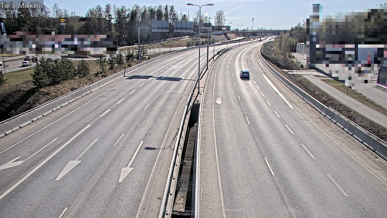 Weather Camera Image Road 5 Mikkeli, Mikkeli, Etelä-Savo