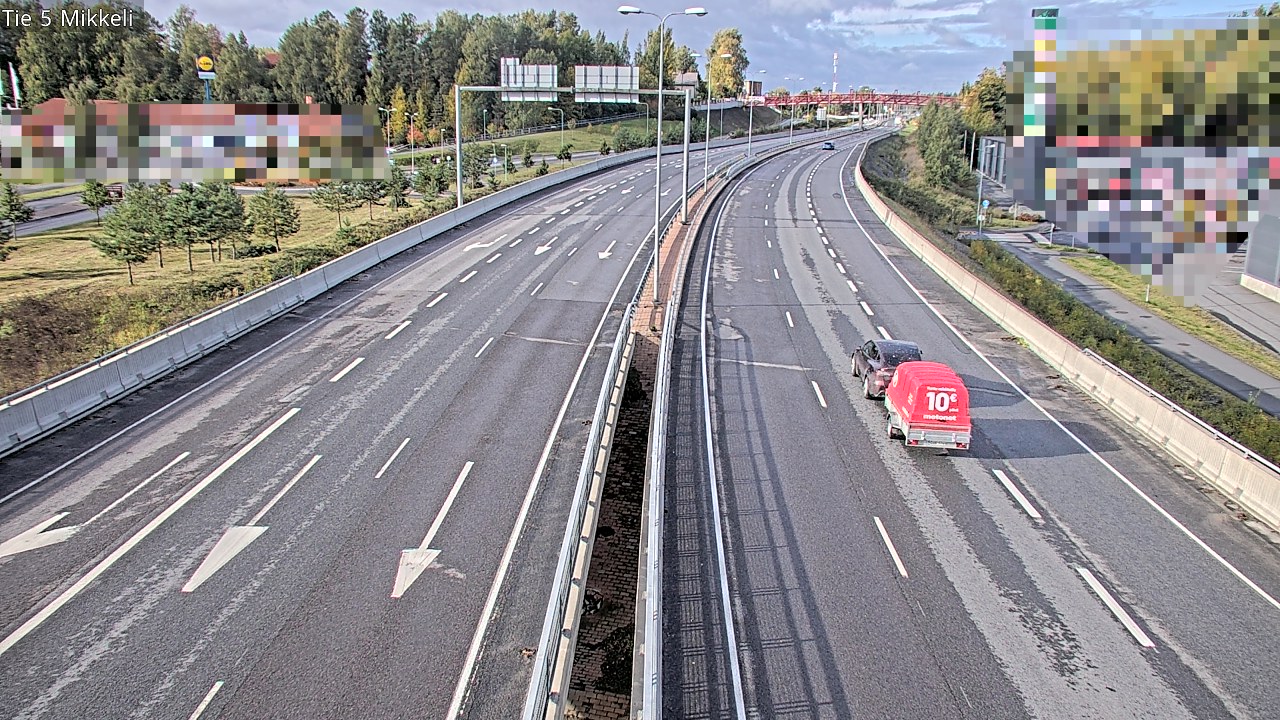 Weather Camera Image Road 5 Mikkeli, Mikkeli, Etelä-Savo