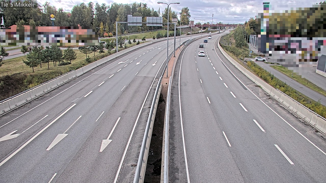 Weather Camera Image Road 5 Mikkeli, Mikkeli, Etelä-Savo