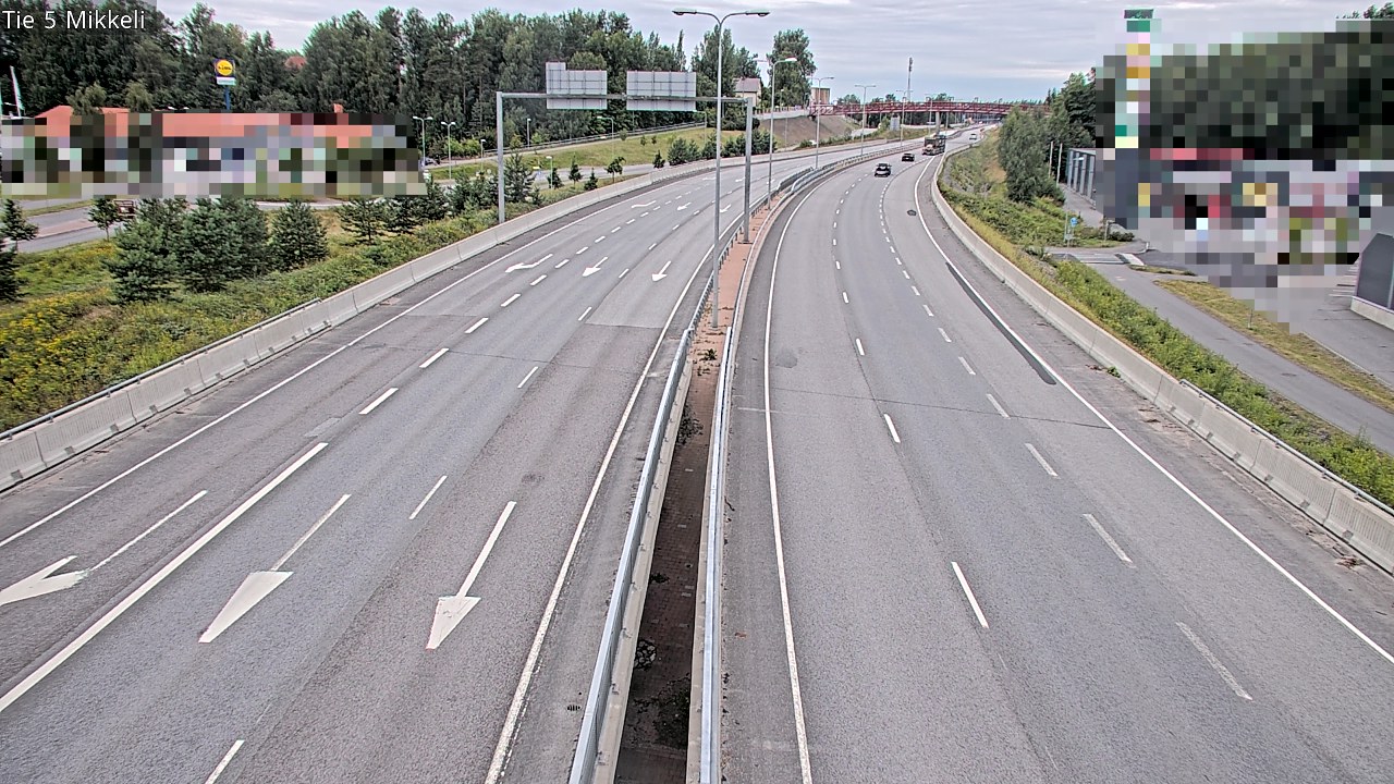 Weather Camera Image Road 5 Mikkeli, Mikkeli, Etelä-Savo
