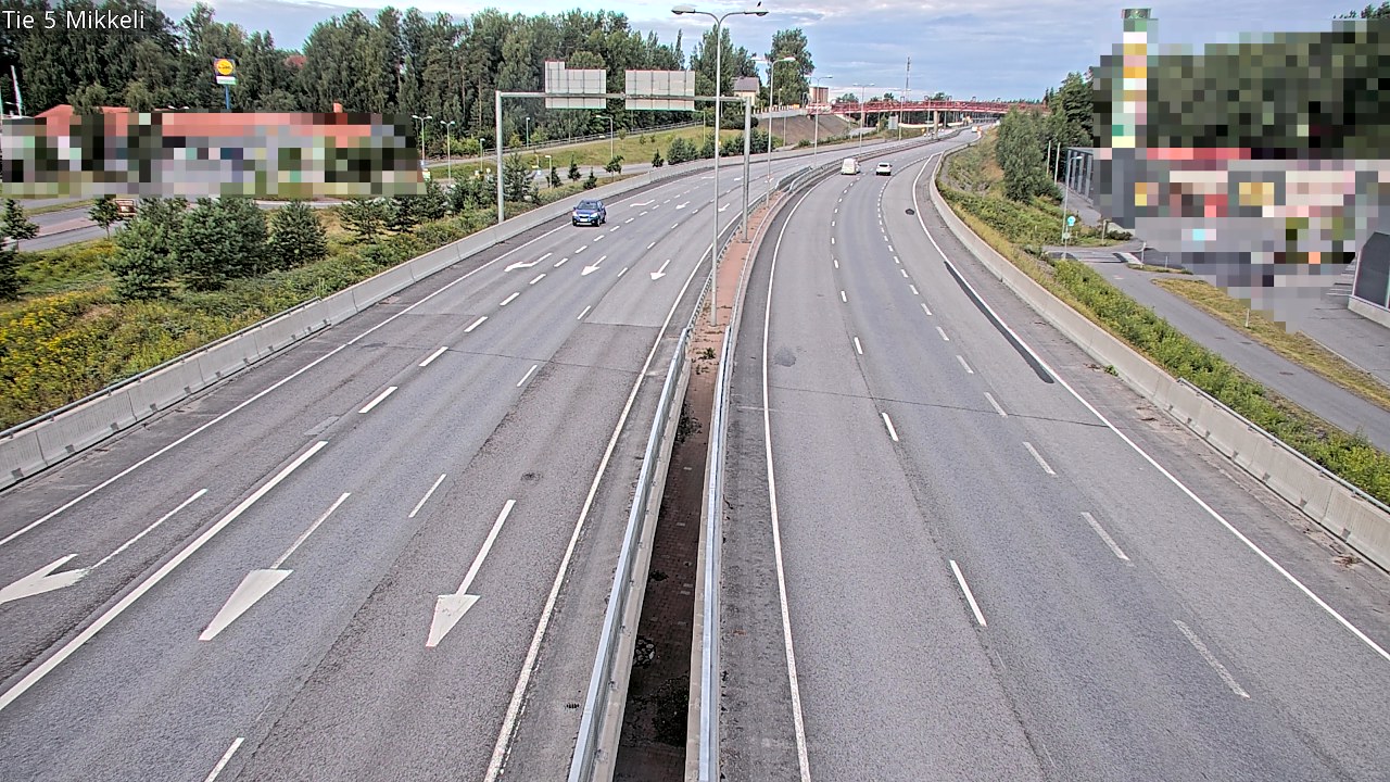 Weather Camera Image Road 5 Mikkeli, Mikkeli, Etelä-Savo