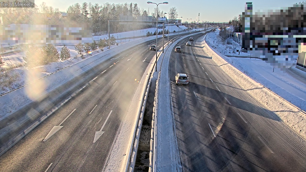 Weather Camera Image Road 5 Mikkeli, Mikkeli, Etelä-Savo