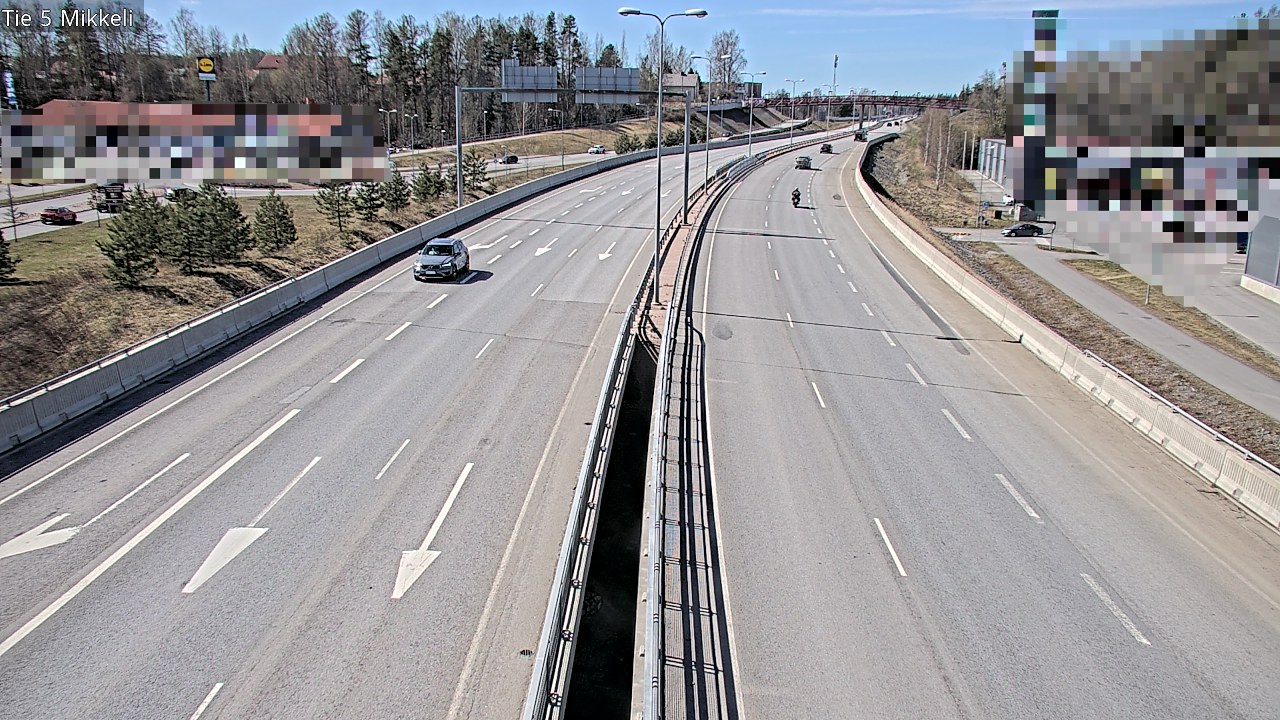 Weather Camera Image Road 5 Mikkeli, Mikkeli, Etelä-Savo