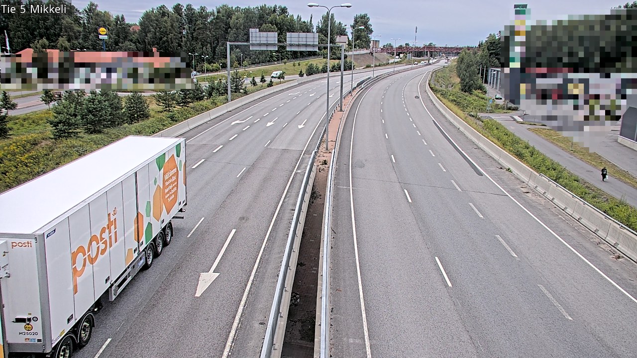 Weather Camera Image Road 5 Mikkeli, Mikkeli, Etelä-Savo