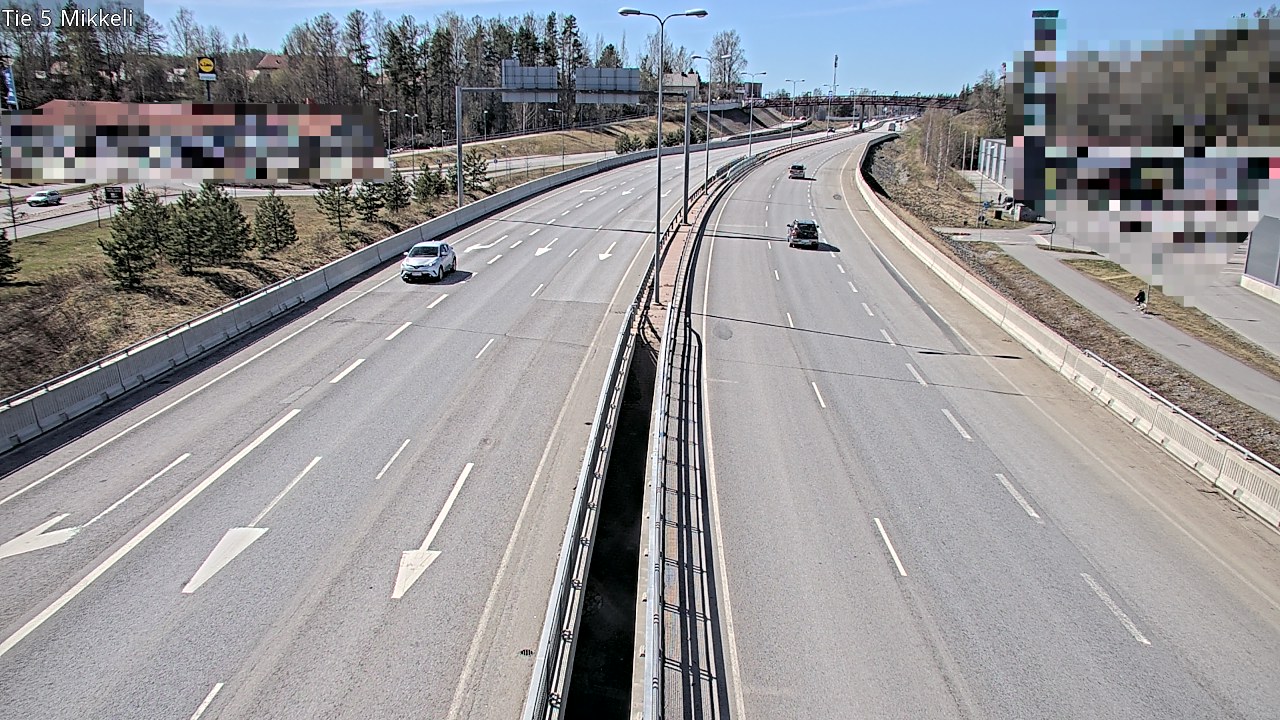 Weather Camera Image Road 5 Mikkeli, Mikkeli, Etelä-Savo