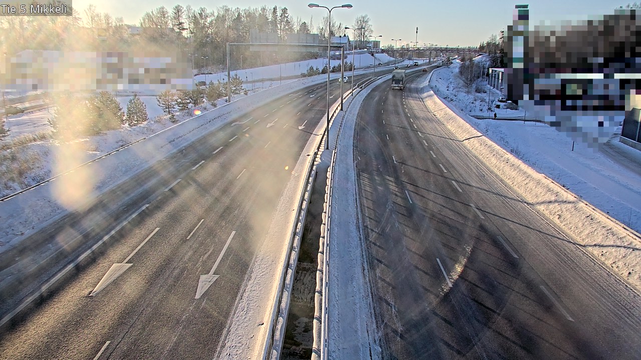 Weather Camera Image Road 5 Mikkeli, Mikkeli, Etelä-Savo