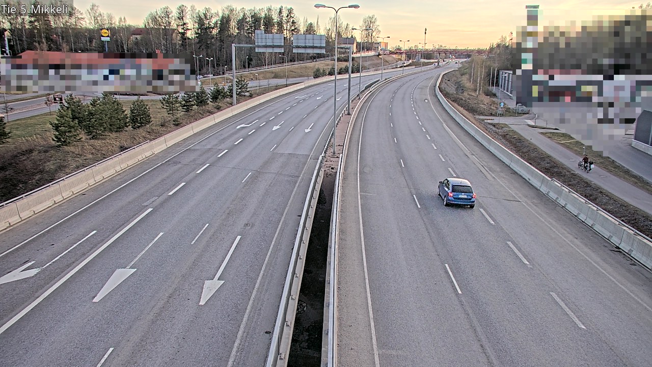 Weather Camera Image Road 5 Mikkeli, Mikkeli, Etelä-Savo