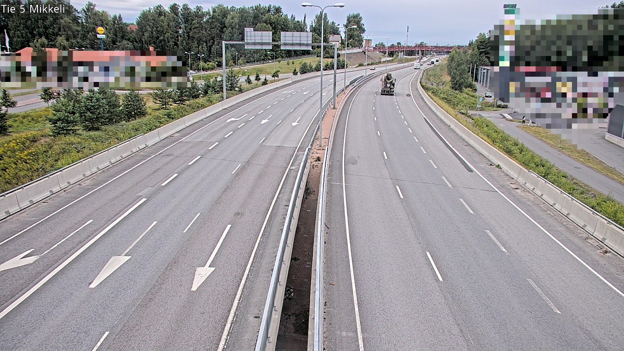 Weather Camera Image Road 5 Mikkeli, Mikkeli, Etelä-Savo