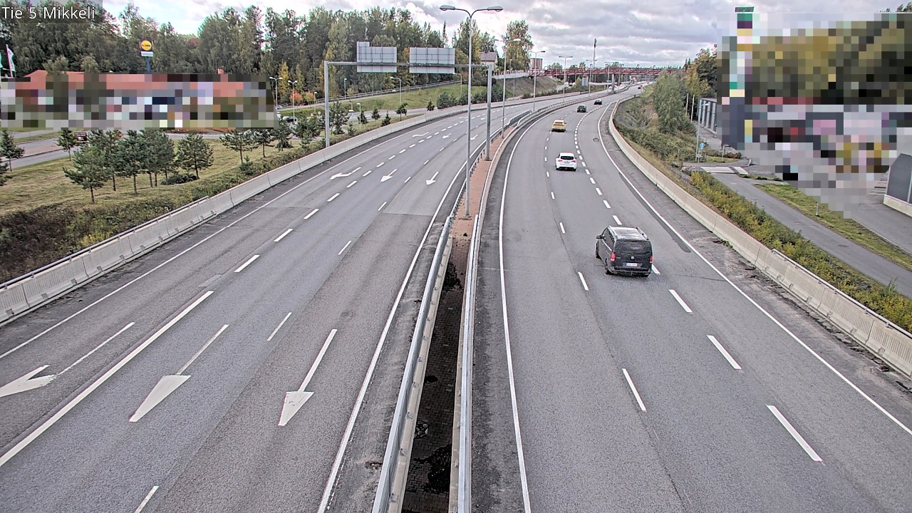 Weather Camera Image Road 5 Mikkeli, Mikkeli, Etelä-Savo