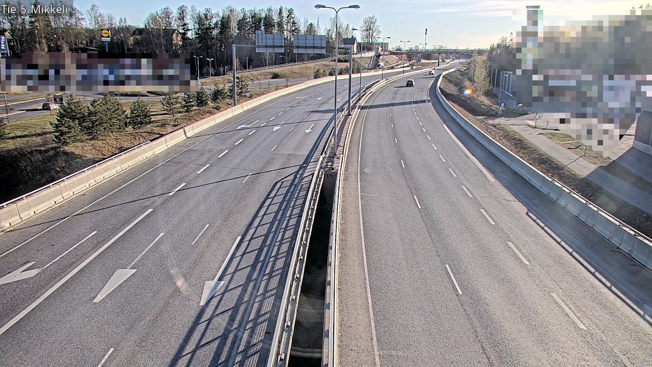 Weather Camera Image Road 5 Mikkeli, Mikkeli, Etelä-Savo