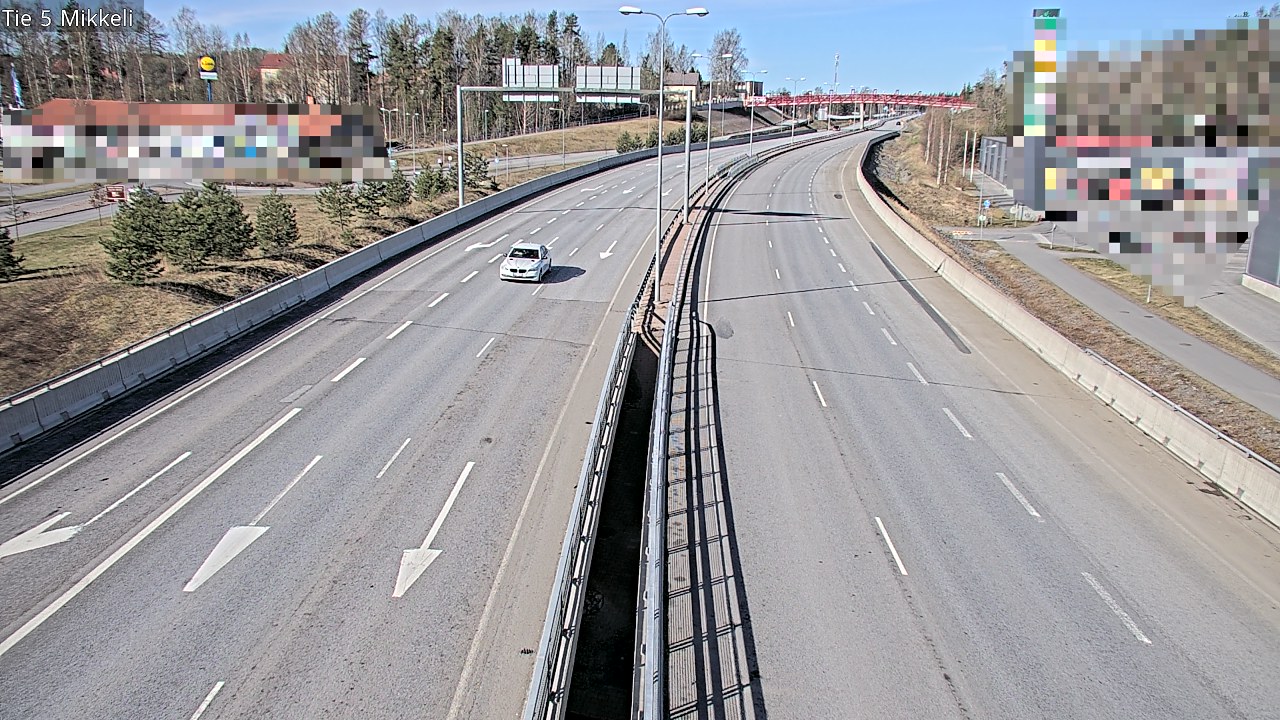 Weather Camera Image Road 5 Mikkeli, Mikkeli, Etelä-Savo