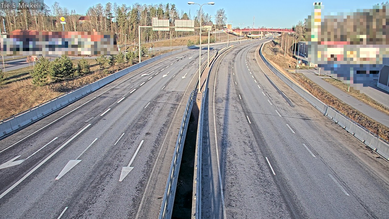 Weather Camera Image Road 5 Mikkeli, Mikkeli, Etelä-Savo