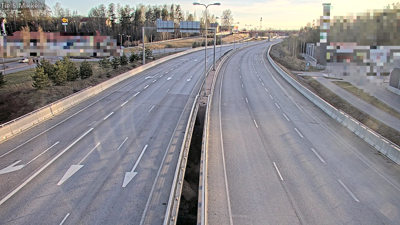 Weather Camera Image Road 5 Mikkeli, Mikkeli, Etelä-Savo